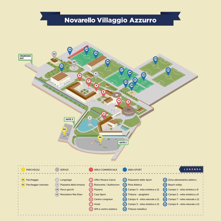 Hotel Novarello Granozzo con Monticello Zewnętrze zdjęcie